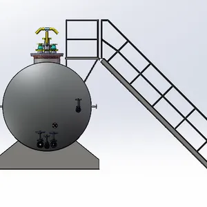 50m³ Above Ground Horizontal Gasoline Diesel Storage Tank Manufacturer | China Factory Direct thumbnail-5
