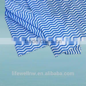 Color Printed Spunlace Cleaning Nonwoven Wipe thumbnail-3