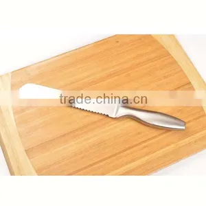 High Quality Full Stainless Steel Serrated Bread Slicer Knife Cake Knife Bread Knife Blades thumbnail-2