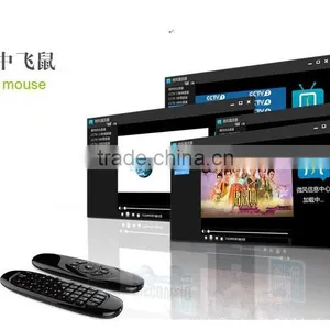 Best C120/T11 Air Mouse 2.4GHz Wireless Keyboard Witt Universal Remote Control With New Function Voice Microphones thumbnail-2