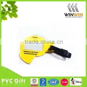 Terrier Foundation Club Yellow Color PVC Luggage Tag thumbnail-1