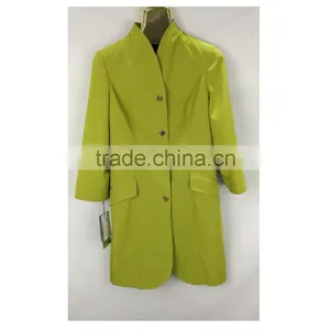New Design Long Style Coat Custom Made Style High Quality Custom Made Womens Trench Coats Wholesale Price thumbnail-4
