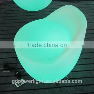 New Rechargeable PE Plastic Chair Stool With LED Light and Remote Control YXF-5653 thumbnail-1