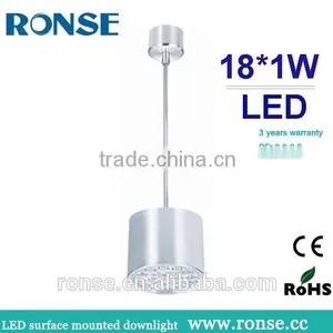 Ronse 18*1W Aluminum Led Hanging Light Silver Housing Diving Room(RS-2311) thumbnail-1
