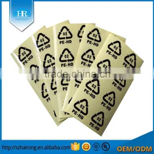 China Supplier Custom Strong Glue Transparent PET Sticker thumbnail-1