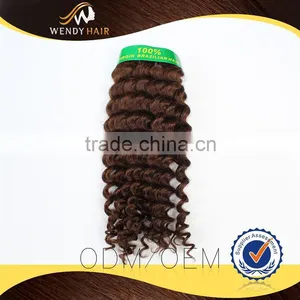 Hot Selling 10 Years DEEP CURL Hair 24 Inch Virgin Remy Brazilian Hair Weft thumbnail-1