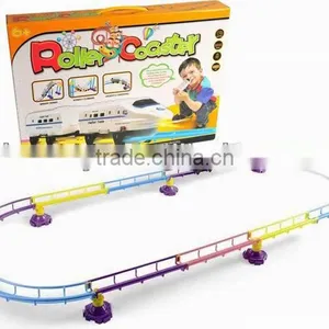 67PCS Car Track Model Railway Rail Car Toys thumbnail-1