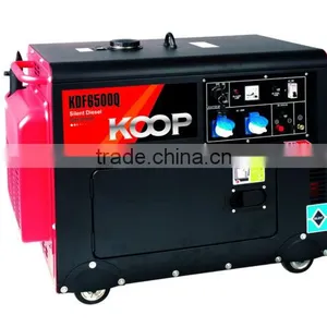 5kw Super Silent Diesel Generator-KDF6500Q-KOOP POWER thumbnail-1