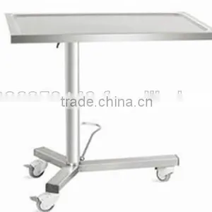 OEM Hospital Furniture Manufacturers Medical Hydraulic Mechanical Mayo Table thumbnail-1