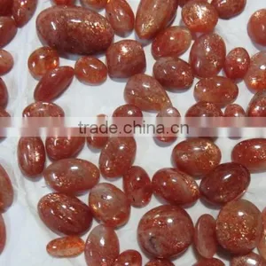 AAA Grade NATURAL Sunstone Gemstone Cabochons thumbnail-2