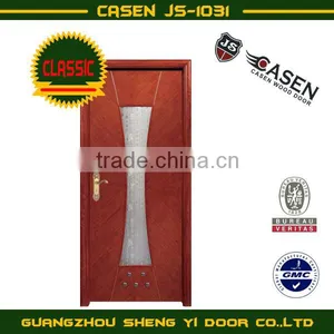Economic Beech Timber Glass Interior Door thumbnail-1
