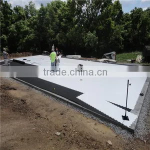 Good Quality Ice Mats Rink , Hockey Skate Rink Board , Roller Rink Floor Barriers Diercted by the Factory Quality Choice thumbnail-1