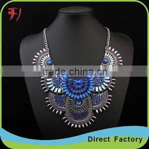 New Arrival Luxury Wome Ruby Glass Pendant Necklace Wholessale thumbnail-1