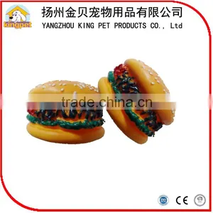 Factory Direct Sale Customized Plastic Singing Hamburger Toy for Dog thumbnail-5