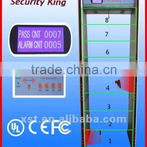 High Sensitivity Airport Walk Through Metal Detector With Multi Zone thumbnail-1