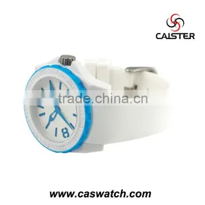 Fashion Silicone Band Sport Style Couple Watch thumbnail-1