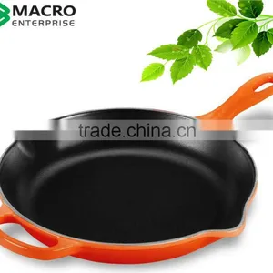 Enameled Cast Iron Frying Pan thumbnail-1