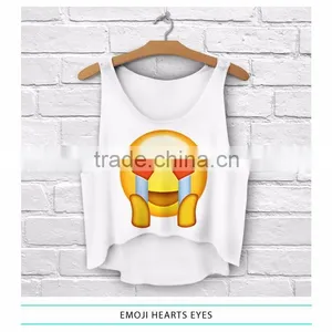 Aztec Style Wholesale Logo Print Custom Ladies Summer Short Bulk Tank Top thumbnail-3