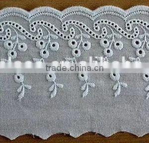 Modern Professional Lace Fabric Trim Embroidery Designs thumbnail-1