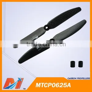 Maytech 6 Inch Carbon Fiber Airplane Model Propellers thumbnail-1