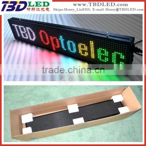 Led Moving Variable Message Signs Board,indoor Full Color/three Color Led Car Message Sign Board Mini Led Screen Display Sign thumbnail-1