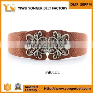 Wide Beautiful High Quality Wholesale Lady Fashion Women Elastic Belt thumbnail-1