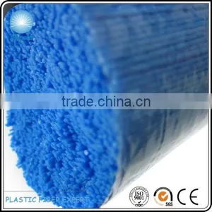 High Performance Diameter 0.25mm Blue Color Crimped PP Brush Monofilament Polypropylene Filament for Sanitary Brush thumbnail-1