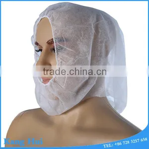 China White Nonwoven Disposable Surgical Cap thumbnail-1