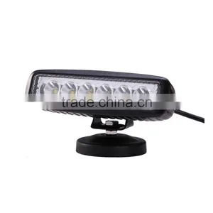 18W Single Row Car LED Light Bar LED Work Light Bar thumbnail-2