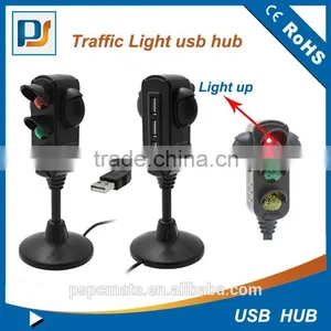 Hot Selling Traffic Light Shape Light up Light 3 Port Usb Hub for Promotional Use thumbnail-5