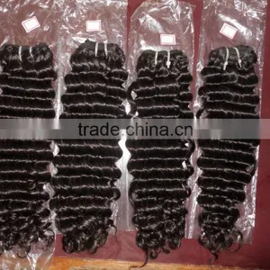 Kinky Curly Brazilian Remy Human Hair Extension/wave thumbnail-1