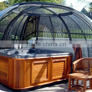 50 Mircon UV Coated Plastic Polycarbonate Sheet For Swim Pool Cover thumbnail-5