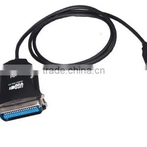 USB to DB25 Pin (IEEE1284 )Parallel Port Printer Cable thumbnail-1