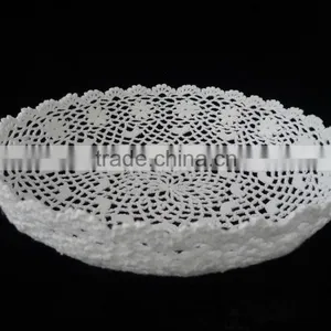 Crochet Lace Bowl Plate Tray Basin thumbnail-2