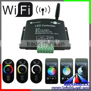 Promotional 12v 24v dc 3 Channel 12a Led Rgbw Wifi Controller,dream Color Rgb Led Controller Wifi thumbnail-4