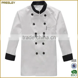 Presley Oem Hot Sell Restaurant Hotel Kitchener Uniform Bars Cooking Clothes thumbnail-1