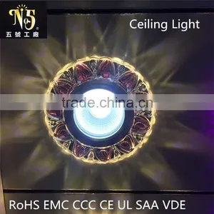 Modern LED Glass Corridor Downlight Factory Guzhen Zhongshan LED Downlight Factory CE FCC CCC RoHS thumbnail-3