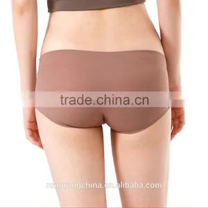 Sexy Women's Slick Hot Seamless Invisible Slimmer Panty Underwear thumbnail-1