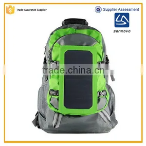 Sannovo Bulk High Quality Stylish Outdoor Solar Power Backpack for Unisex Quality Choice Supplier's Choice thumbnail-1