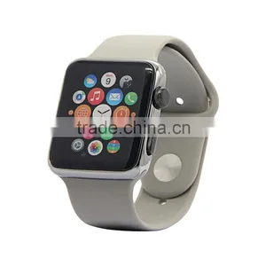 Silicone Band For Apple Watch 42mm/38mm Silicone Band With Connector Adapter thumbnail-3