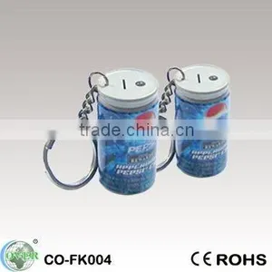 Gift Plastic Key Chains With LED Flashing Light thumbnail-1