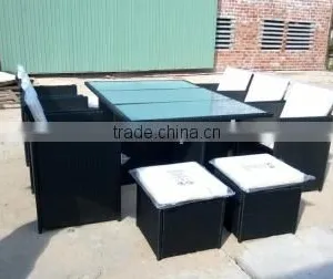 PE Rattan Wicker Outdoor / Garden Furniture - Cube Set thumbnail-4