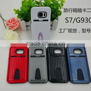 Plastic Hidden Credit Card Cash Id Holder Slot Armor Case for Samsung Galaxy S7 thumbnail-4