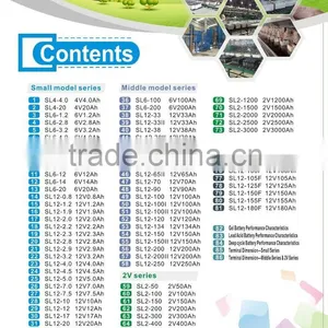 China Supplier OEM Your Brand 4V 4Ah SMF Battery thumbnail-6