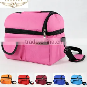 Hot Selling Solid Color Lunch Bag Cooler Bag thumbnail-1