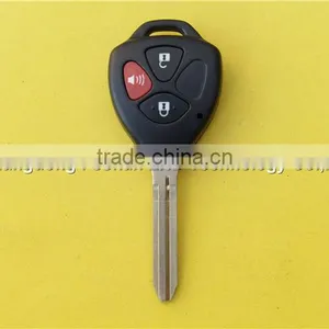 Uncut TOY43 Blade 3 Buttons Remote Key Fob for Toyota Camry Car Key Quality Choice thumbnail-2