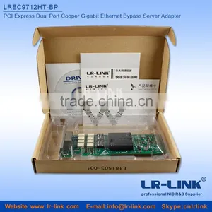 LREC9712HT-BP PCI Express Dual Port Copper Gigabit Ethernet Bypass Network Card (Intel I350AM2 Based) thumbnail-5