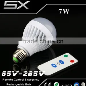 3W/5W/7W/9W/12W/15W/18W/20W/24W/36W/50W PC Cover Led Rechargeable Emergency Light Bulb thumbnail-1