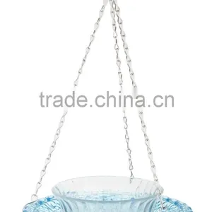 Birds Feeders Hobnail Glass With Bowl Ass. thumbnail-2
