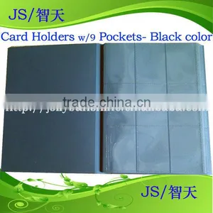 Card Holders for Game Cards With Black Color, 9-pocket Pages, pp Holders, Dongguan Supplier Quality Choice thumbnail-1